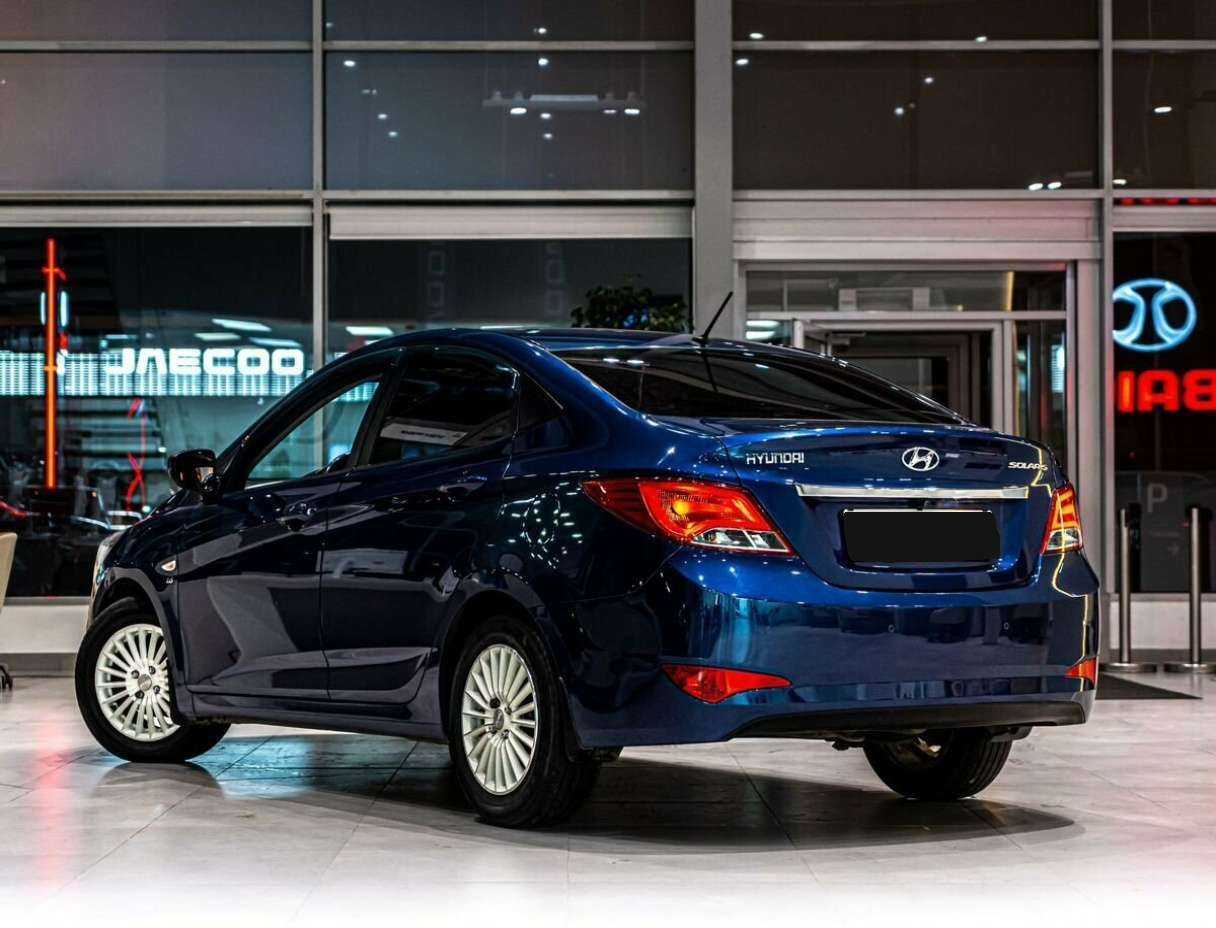 Hyundai Solaris, 2015 - фото №4