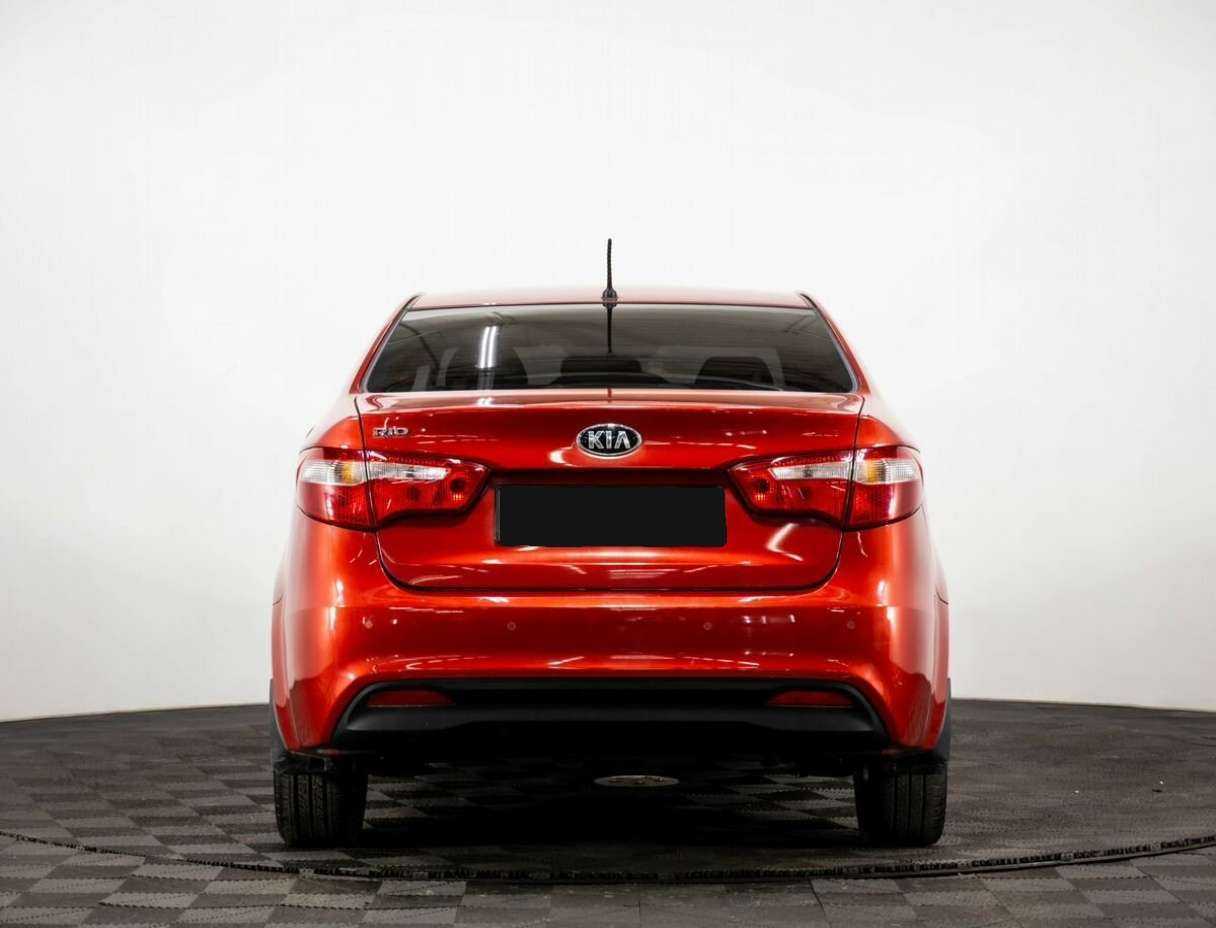 Kia Rio 4-speed, 2013 - фото №3