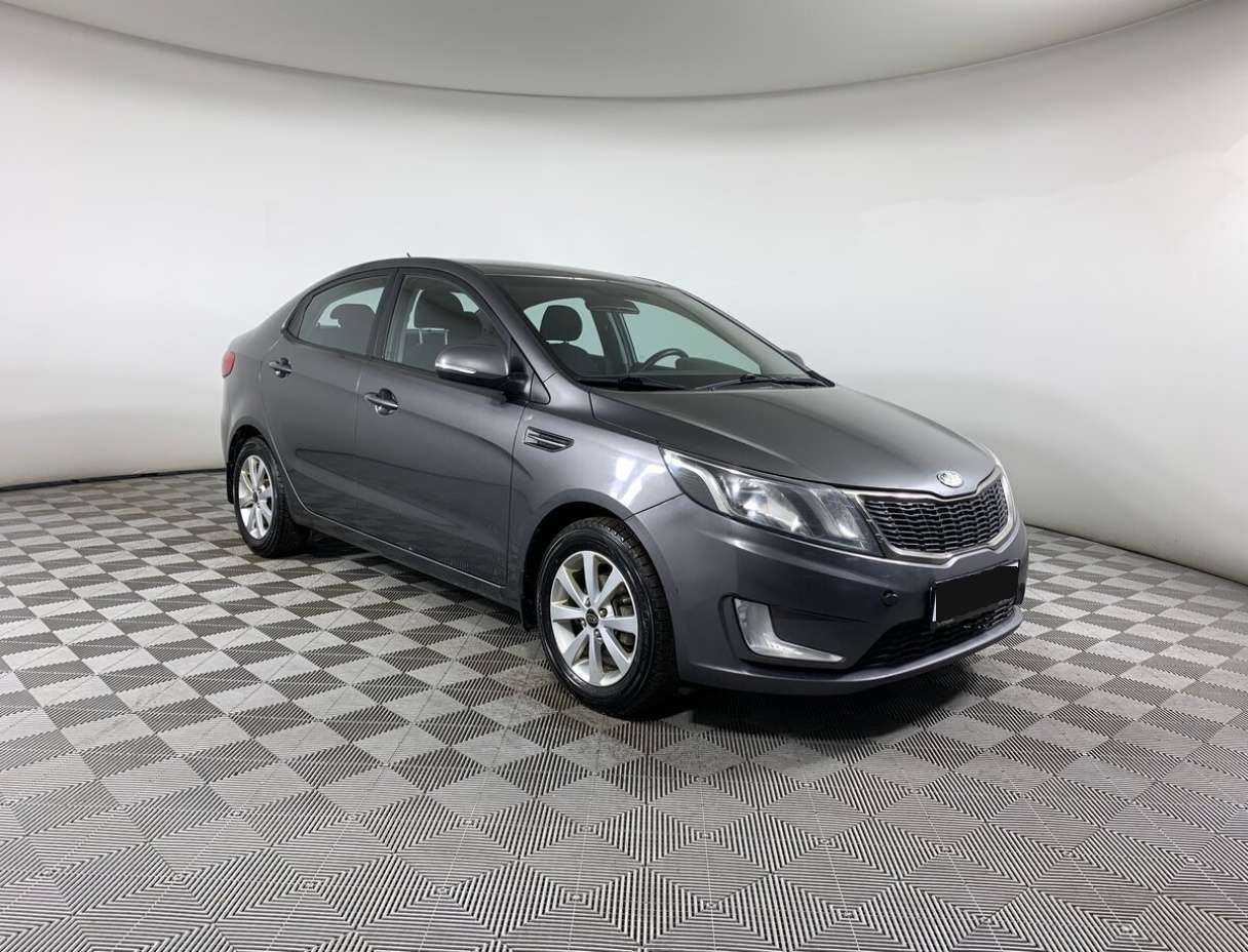 Kia Rio 5-speed, 2012 - фото №3