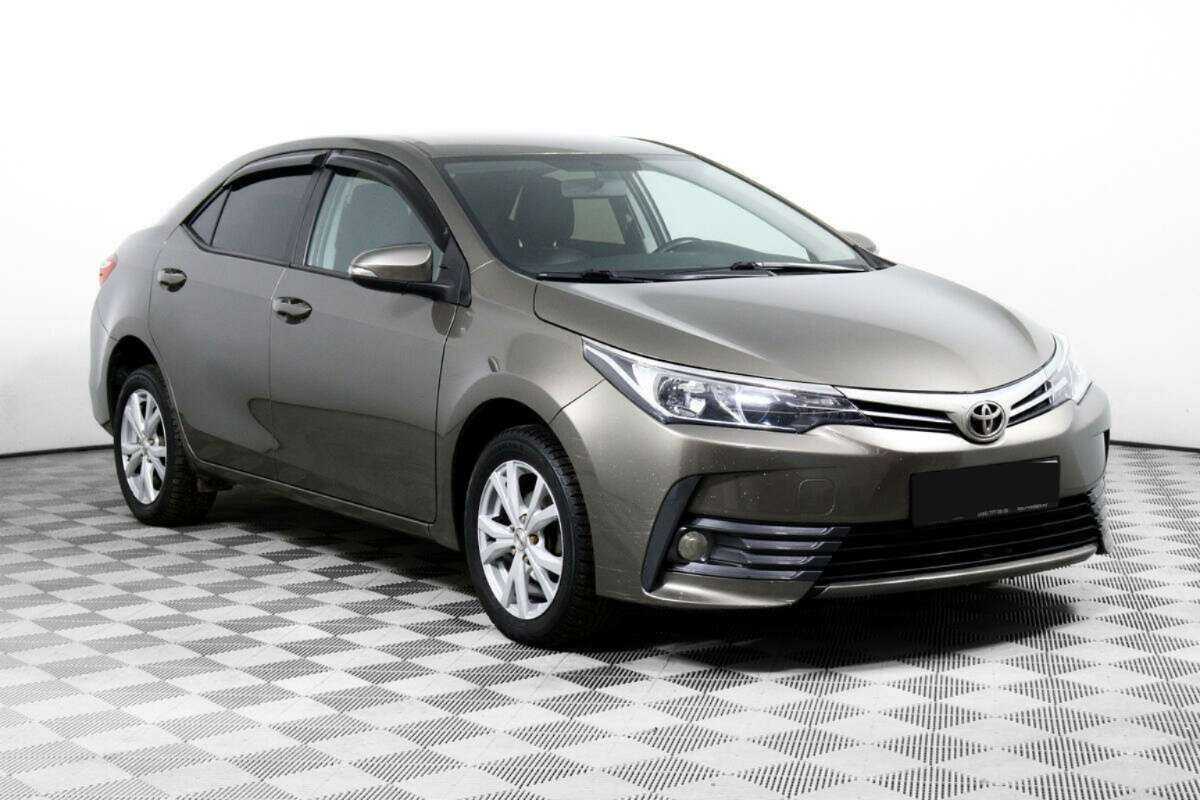 Toyota Corolla, 2017 - фото №3