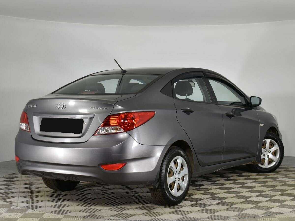 Hyundai Solaris, 2013 - фото №2