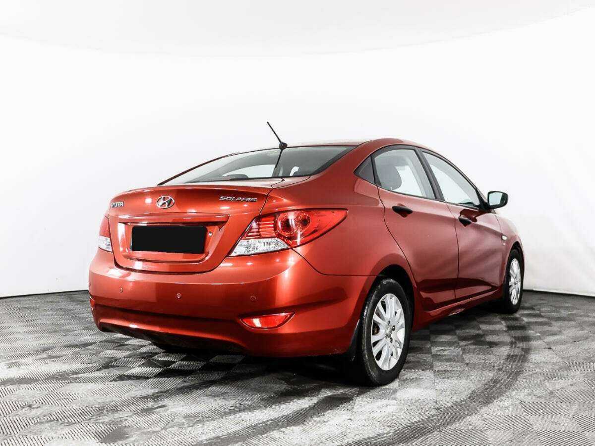 Hyundai Solaris, 2014 - фото №4