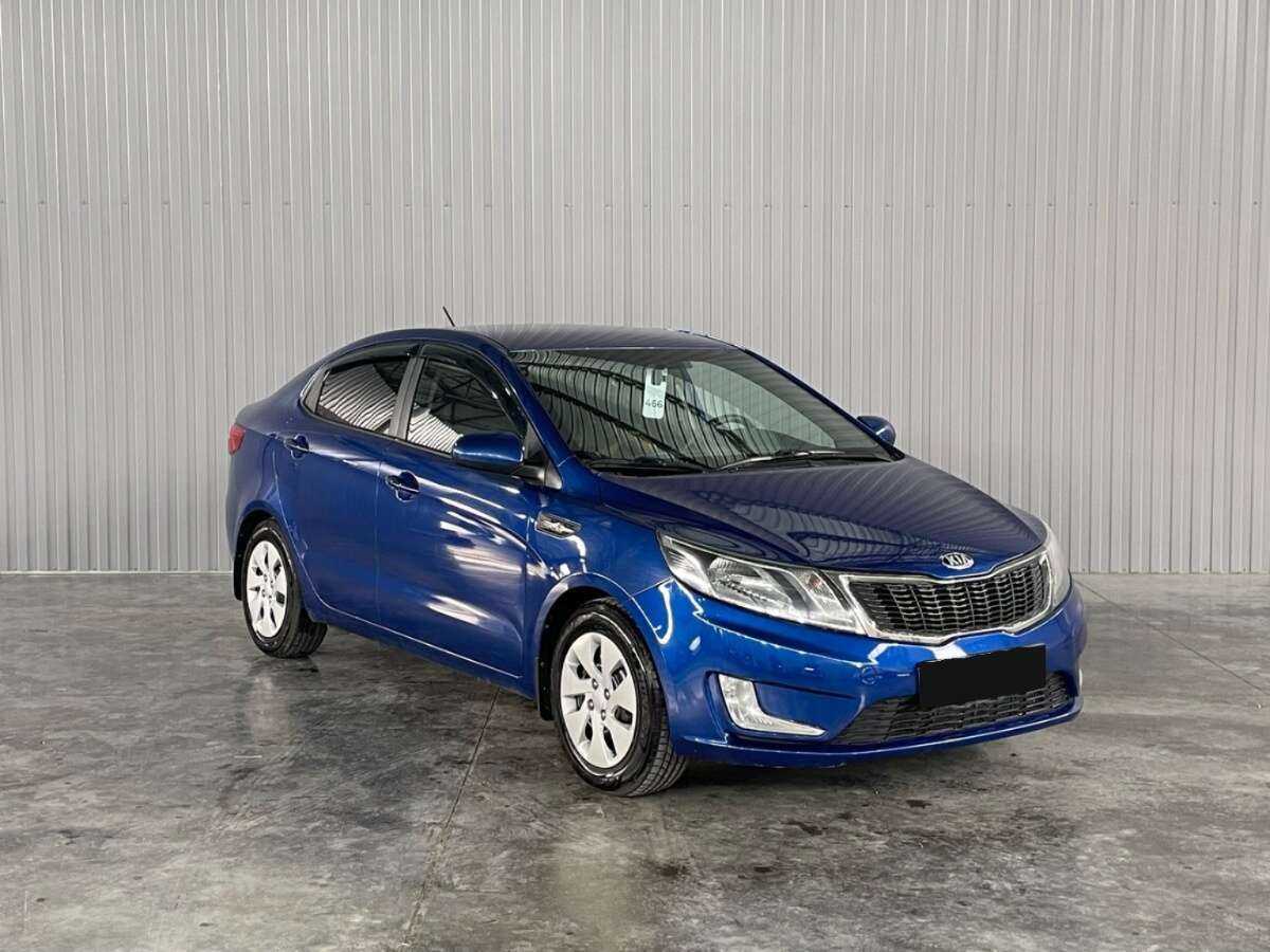 Kia Rio 5-speed, 2013 - фото №3