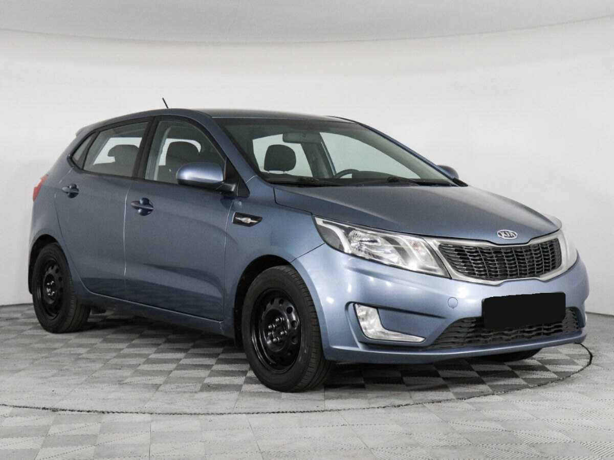 Kia Rio 5-speed, 2012 - фото №3
