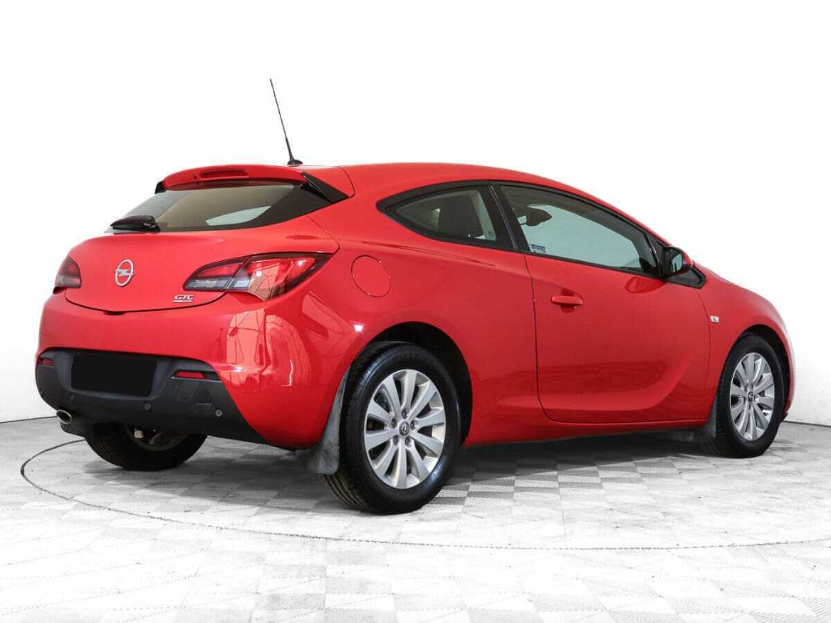 Opel Astra GTC, 2012 - фото №4