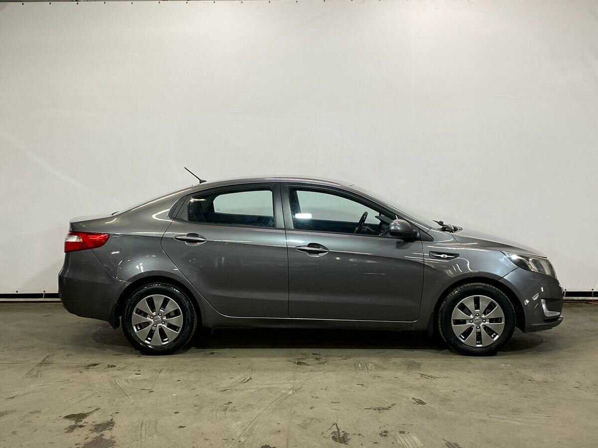 Kia Rio 5-speed, 2014 - фото №4