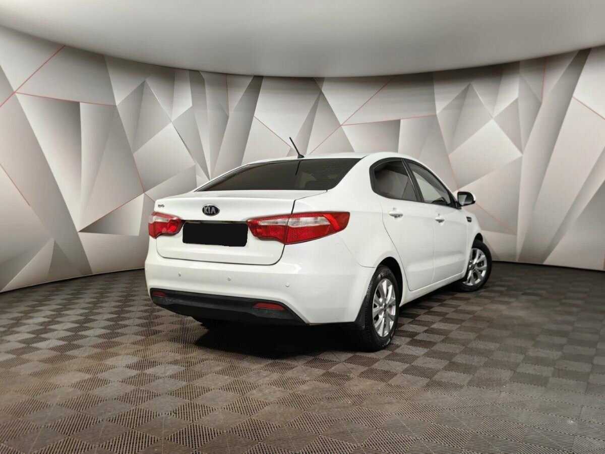 Kia Rio 4-speed, 2013 - фото №2