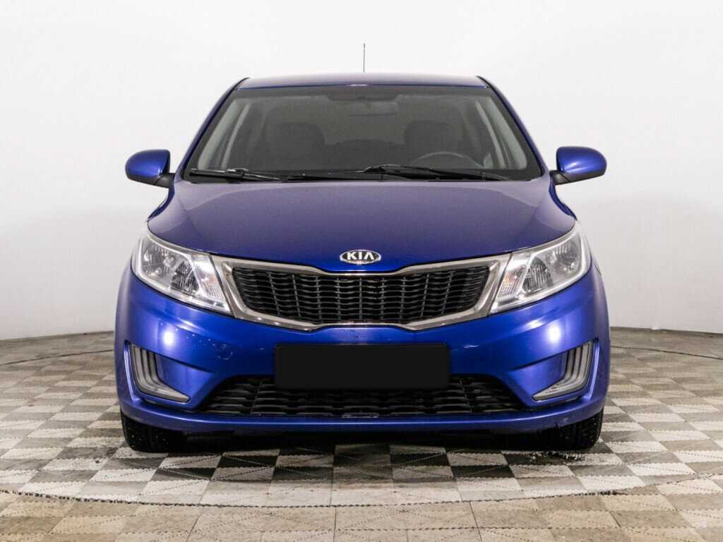 Kia Rio, 2013 - фото №2
