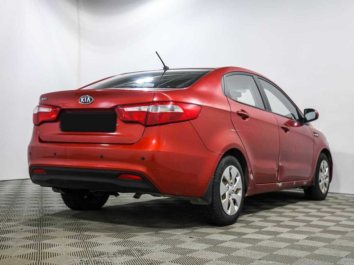 Kia Rio, 2012 - фото №4
