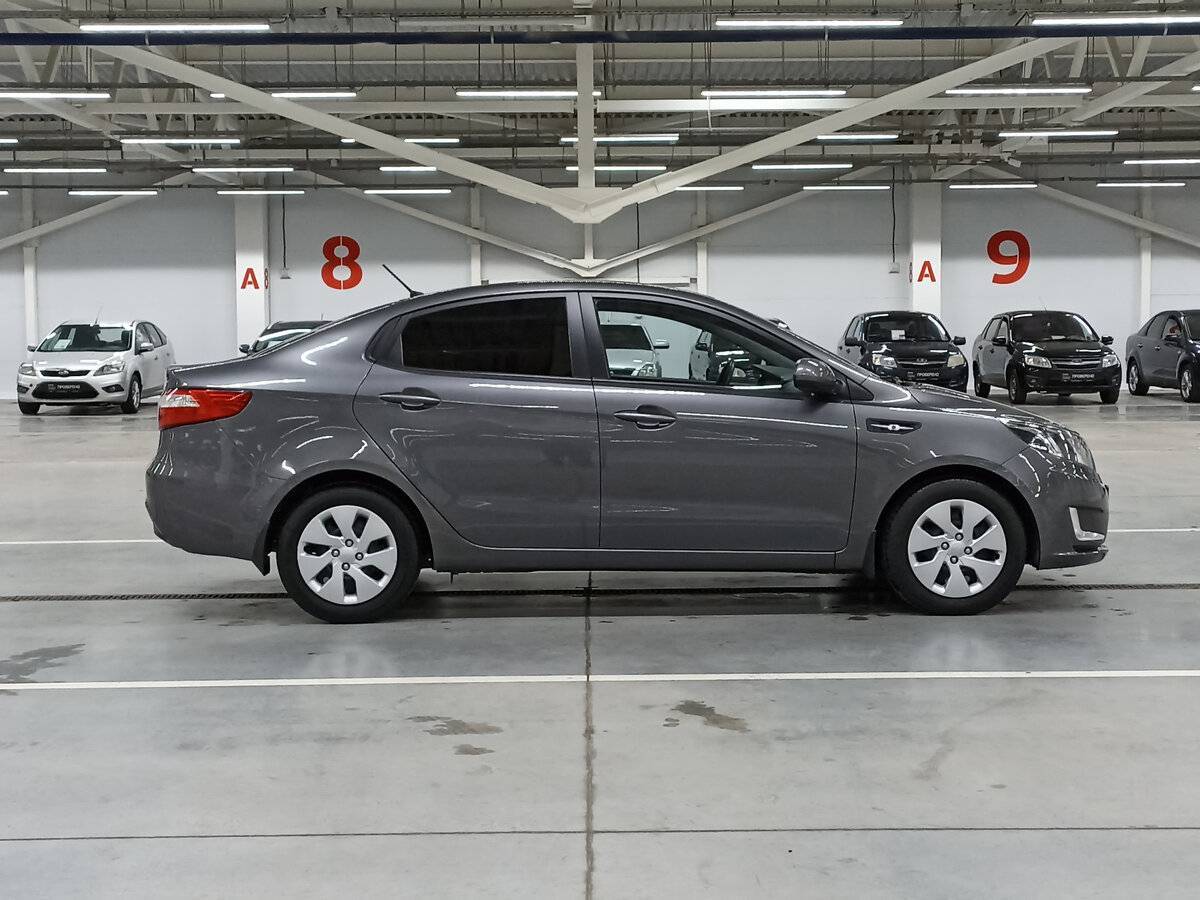Kia Rio 5-speed, 2013 - фото №4