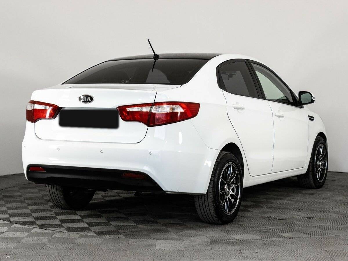 Kia Rio 4-speed, 2012 - фото №4