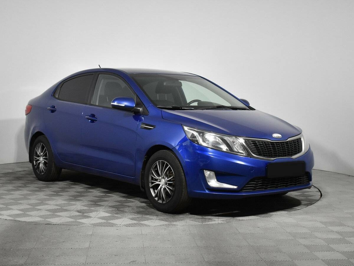 Kia Rio 5-speed, 2013 - фото №3