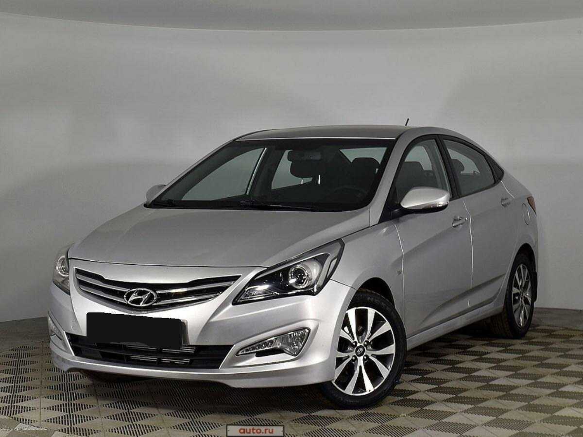 Hyundai Solaris, 2015 - фото №1