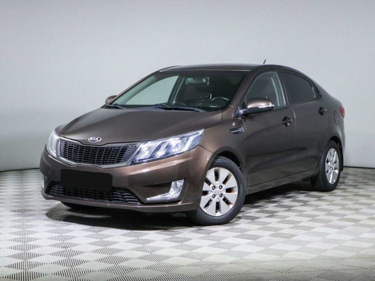 Kia Rio 6-speed, 2014 - фото №1