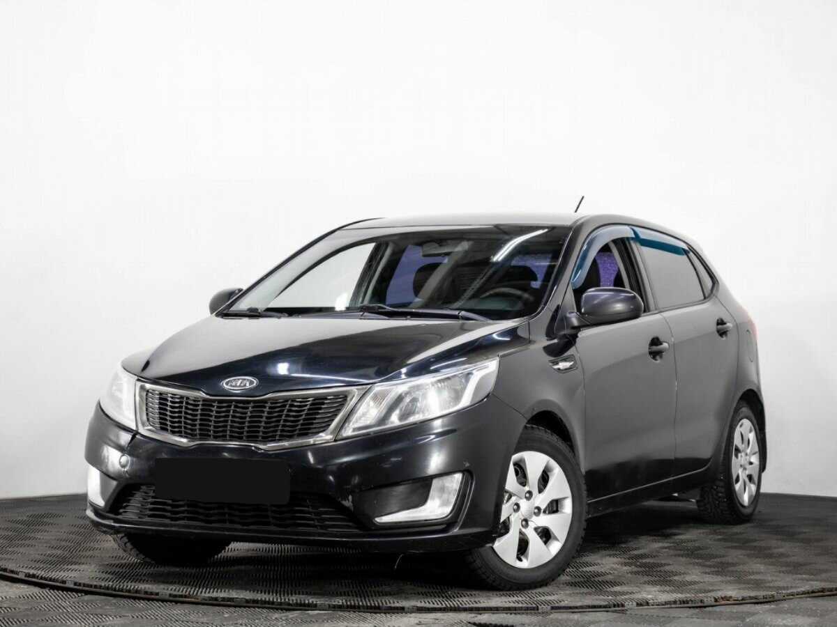 Kia Rio 5-speed, 2012 - фото №1