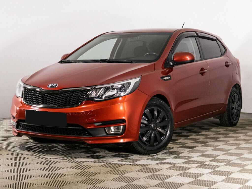 Kia Rio, 2015 - фото №1