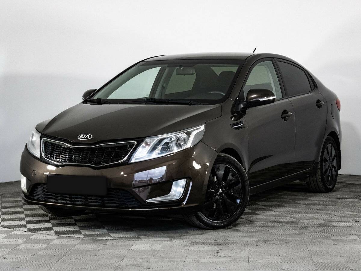 Kia Rio 6-speed, 2014 - фото №1