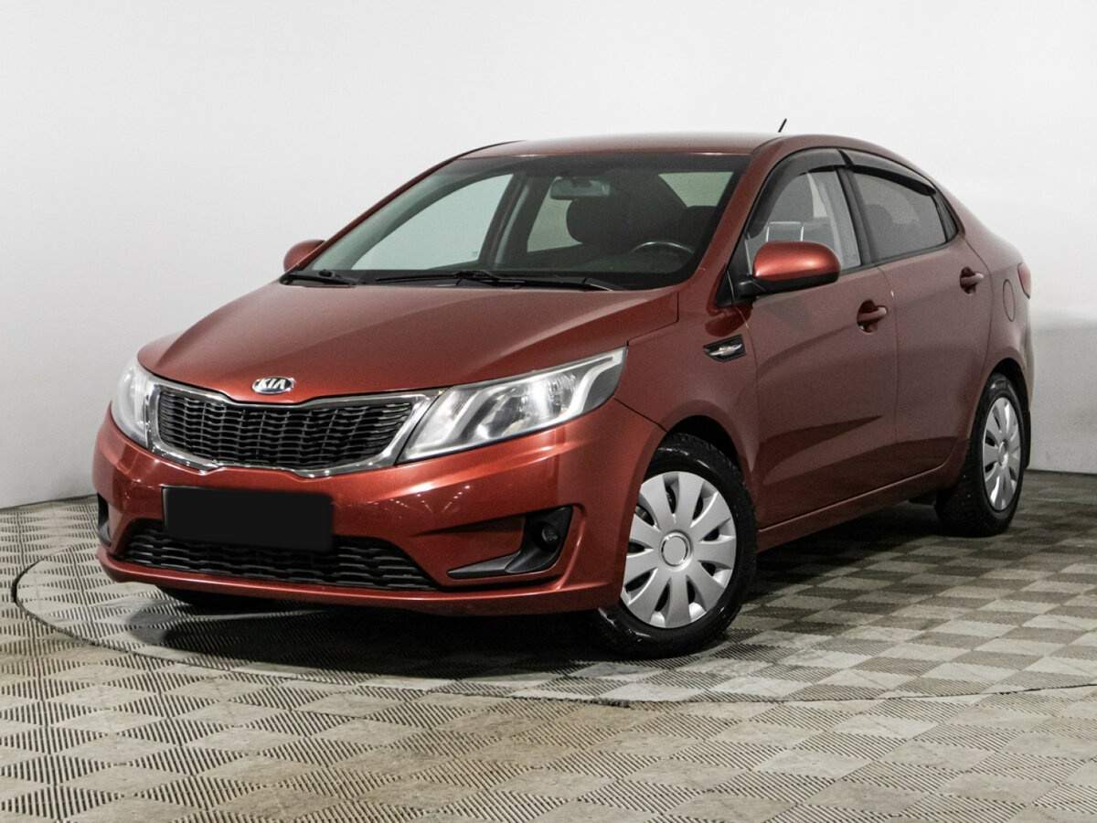 Kia Rio 6-speed, 2014 - фото №1
