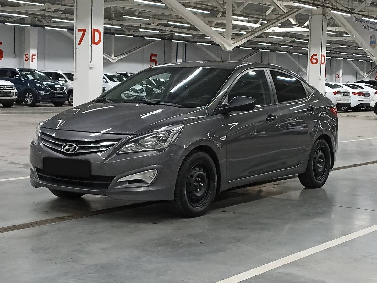 Hyundai Solaris, 2015 - фото №1