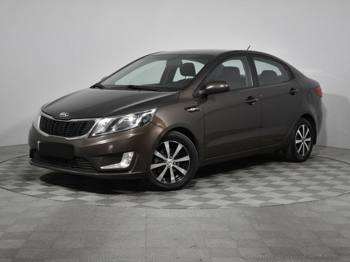 Kia Rio 6-speed, 2014 - фото №1